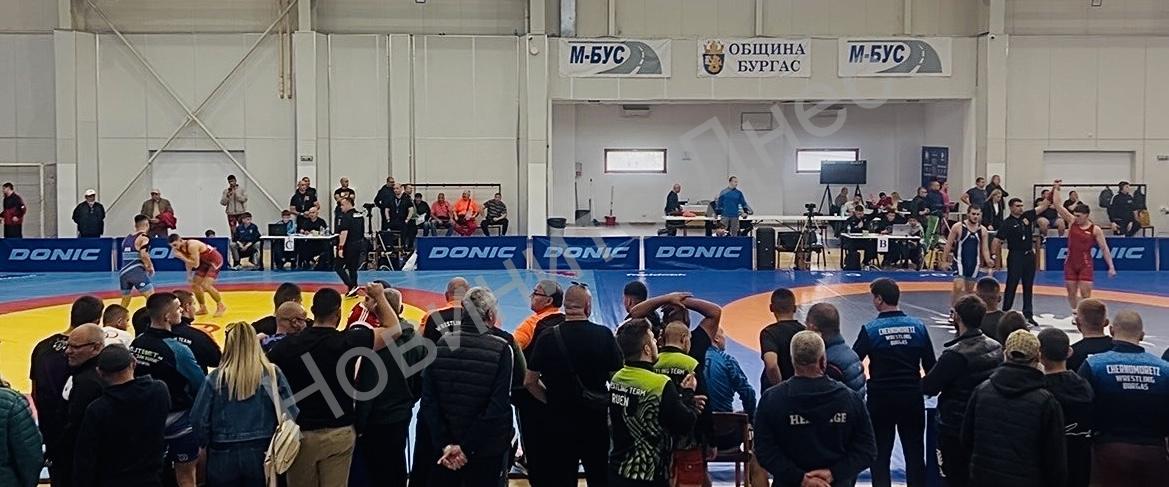 Стартира Държавният шампионат по борба в зала „Никола Станчев“ в Бургас