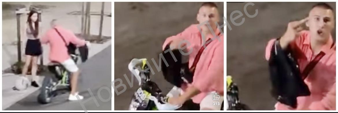 Нощна демонстрация с пистов мотор разбуни града: Синът на скандален бизнесмен в центъра на общественото внимание