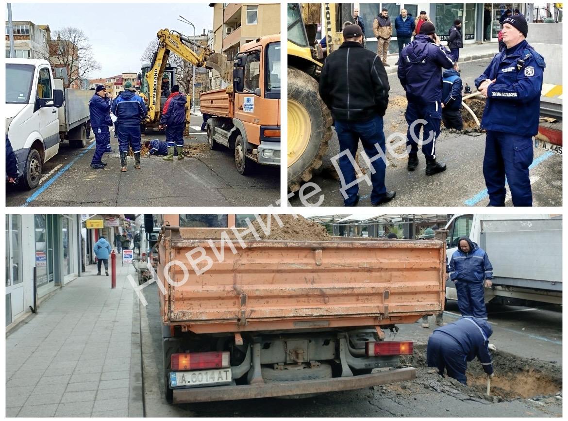 Хотел „Мариета Палас“ в Несебър остана без вода след санкция срещу незаконен фитнес/кадри/