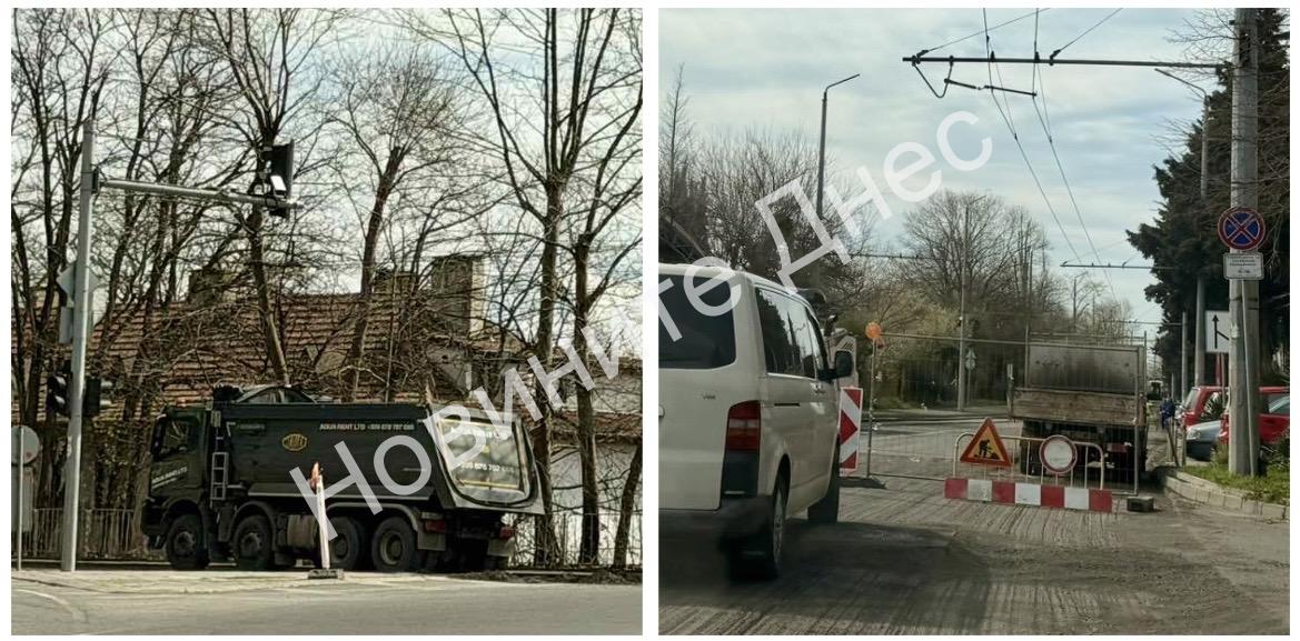 Временно затварят участък от бул. „Иван Вазов“ в Бургас, автобусите ще се движат по обходни маршрути