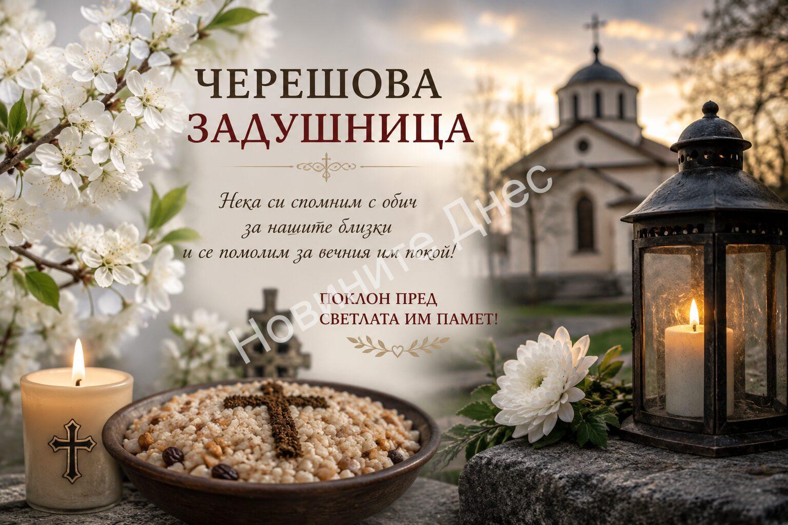 Черешова Задушница е, почитаме близките, които вече не са сред нас. Какво трябва и не трябва да се прави?