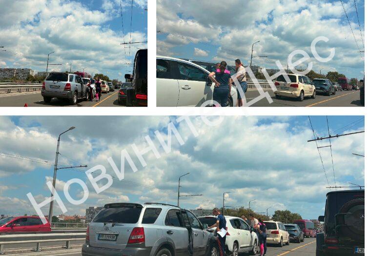Извънредно в „Новините Днес“: Верижна катастрофа затруднява движението на ключов участък в Бургас