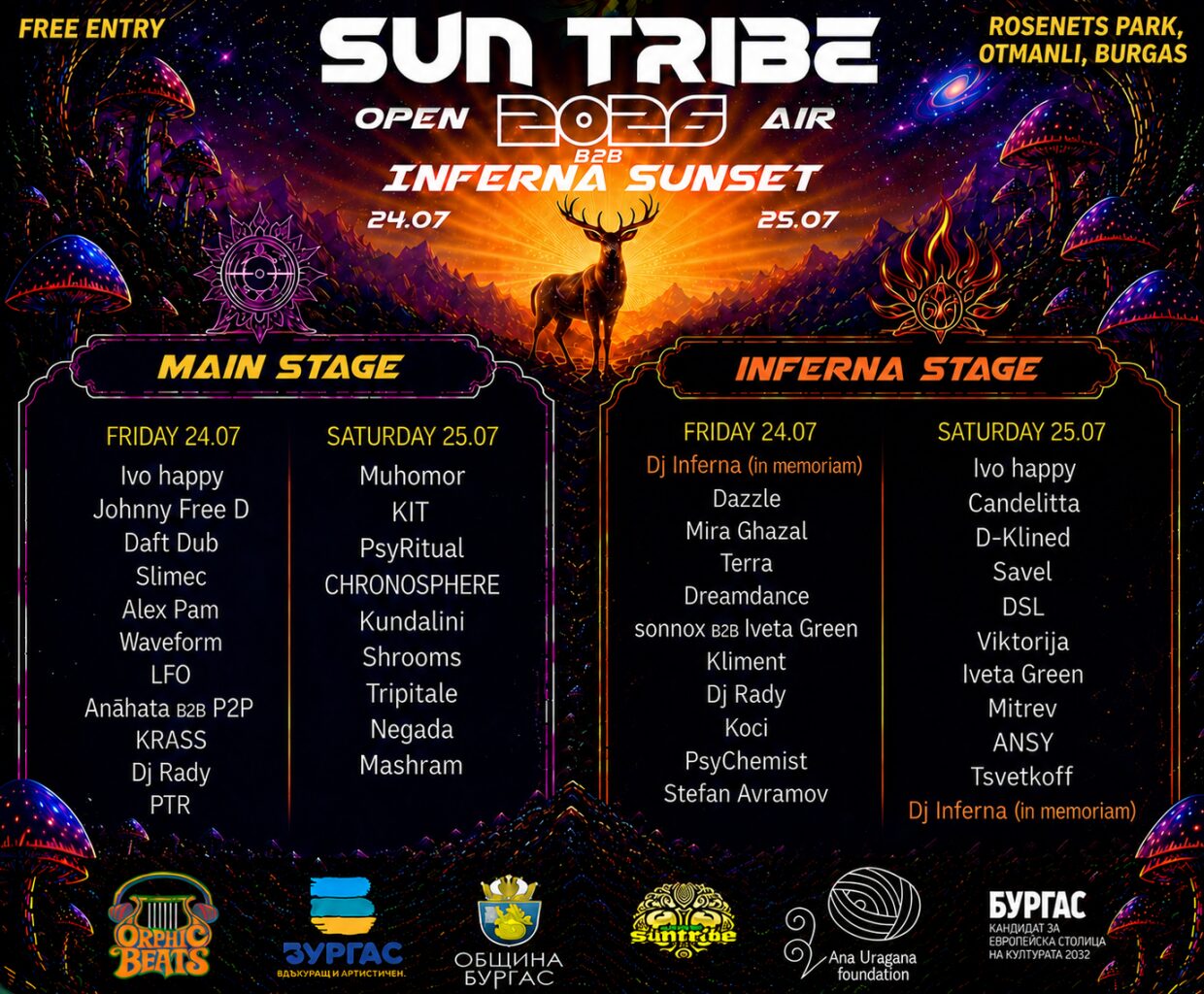 Sun Tribe Open Air завладява Бургас