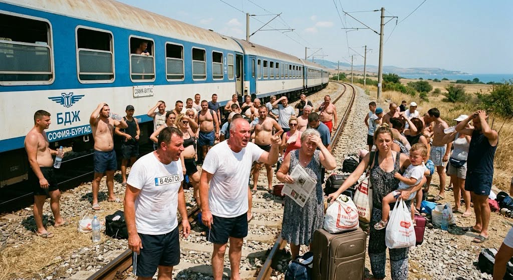 Екшън по жп маршрута Бургас – София! БДЖ превърна отново пътуването в кошмар