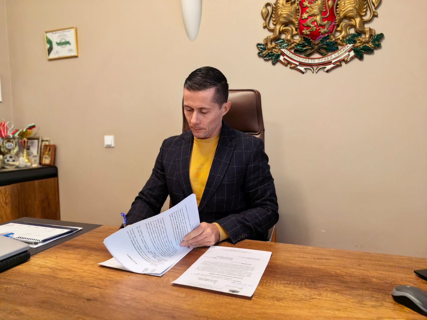 Кметът на община Царево Марин Киров подписа ключово споразумение